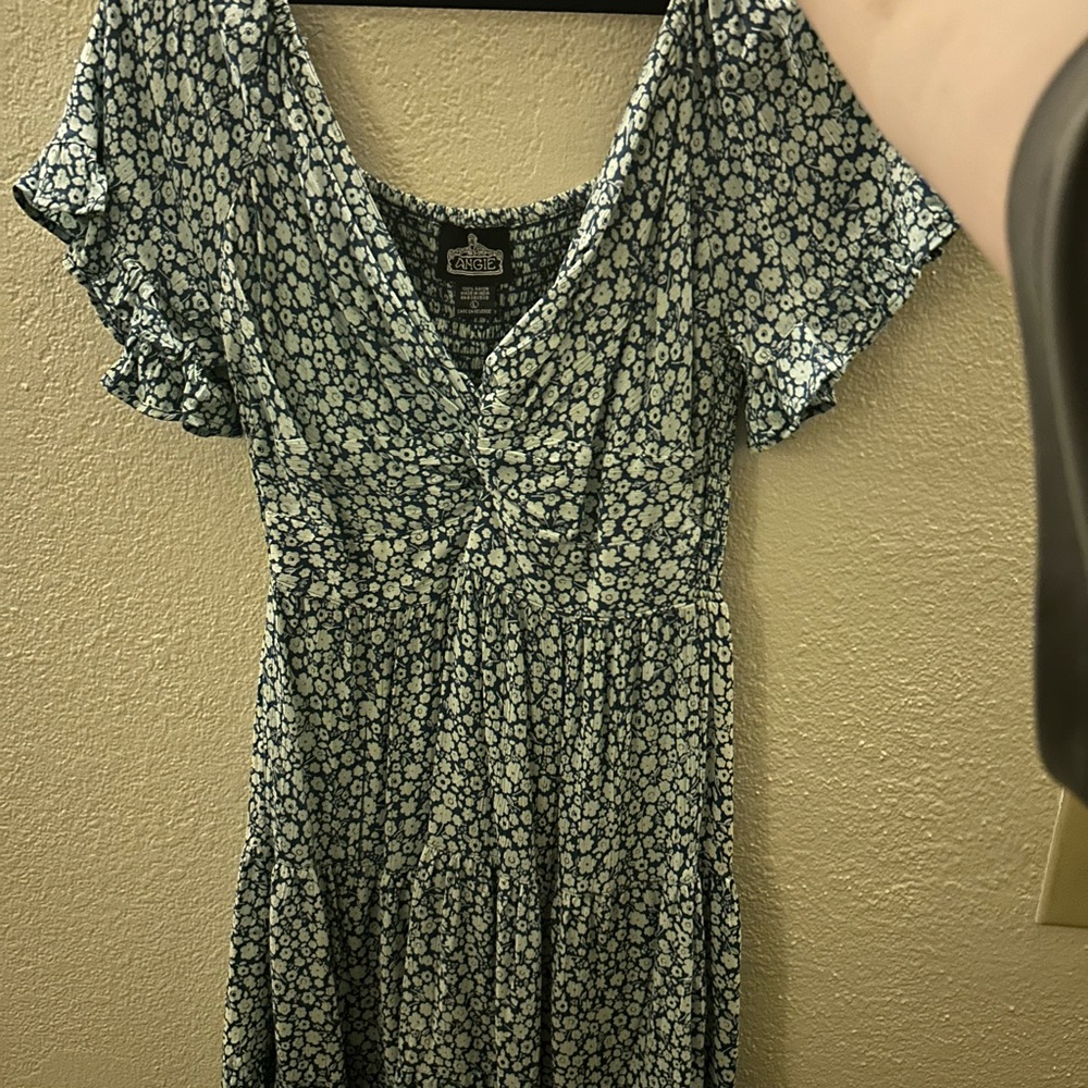 Blue Floral Angie Dress